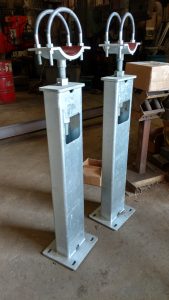 Adjustable Steel Pipe Stands by Jameson Steel