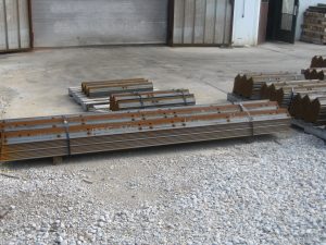 PeddingHaus Angle Line for mass production of clip angles, miscellaneous bracing and flat bar by Jameson Steel
